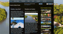 Desktop Screenshot of caraivabahia.com.br