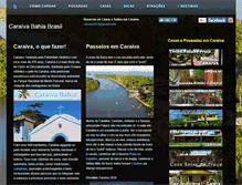 Tablet Screenshot of caraivabahia.com.br